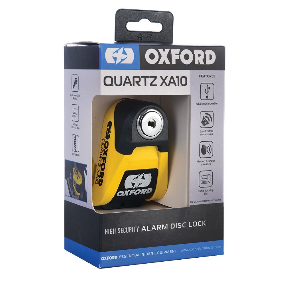 Antirrobo disco OXFORD con alarma y cable reminder regalo- con